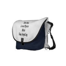 This Man Loves Physics More Than Anything Courier Bag