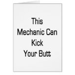 This Mechanic Can Kick Your Butt Cards