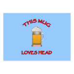This Mug Loves Head business cards