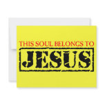 This Soul Belongs to Jesus invitations