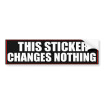 Bumperstickers
