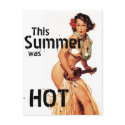 This summer was HOT postcards