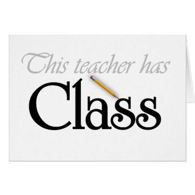 This Teacher Has Class Greeting Card by school_teacher