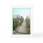 'This Way to the Beach' Blank Greeting Card