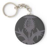Thistle Keychain