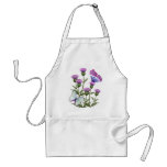 Thistles and Butterflies aprons