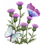 Thistles and Butterflies t-shirts