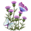 Thistles and Butterflies t-shirts