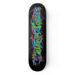 Thnk First Graffiti - Green skateboards