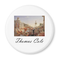 Thomas Cole The Course of Empire Consummation magnets