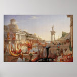 Thomas Cole The Course of Empire Consummation posters