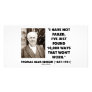 Thomas Edison Not Failed 10,000 Ways Won't Work Picture Card