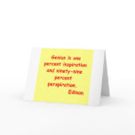 Thomas Edison quote cards