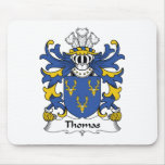 Thomas Family Crest mousepads