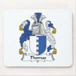 Thomas Family Crest mousepads
