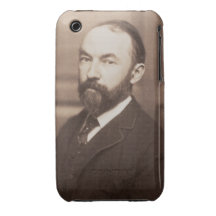 Thomas Hardy (1840-1928) (sepia photo) iPhone 3 Case