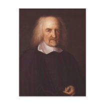 Thomas Hobbes of Malmesbury by John Michael Wright Post Cards