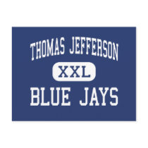 Thomas Jefferson Blue Jays Middle Eugene Post Card