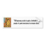 Thomas Jefferson Colonial Flag Bumper Stickers