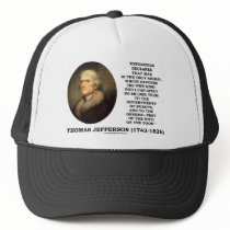Thomas Jefferson Experience Man Devours Own Kind Trucker Hat