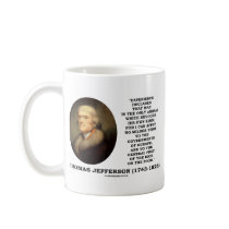 Thomas Jefferson Experience Man Devours Own Kind Coffee Mug