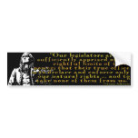 Thomas Jefferson "Limits Of Power"  Bumper Sticker bumper stickers
