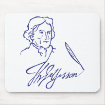 Thomas Jefferson Mouse Mats