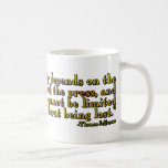 Thomas Jefferson "Our Liberty" Quote Mug