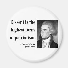 Thomas Jefferson Quote 15b Fridge Magnet