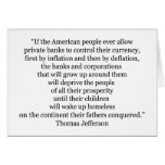 Thomas Jefferson Quote (1) Cards