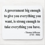 Thomas Jefferson Quote 1a Mouse Mats