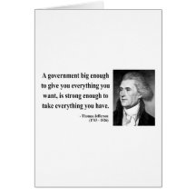 Thomas Jefferson Quote 1b Cards