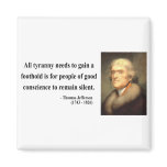 Thomas Jefferson Quote 4c Refrigerator Magnets