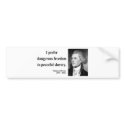 Thomas Jefferson Quote 9b bumper stickers