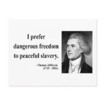 Thomas Jefferson Quote 9b postcards
