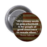 Thomas Jefferson Quote Buttons