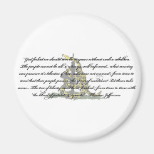 Thomas Jefferson Quote Magnet