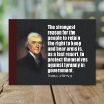 Thomas Jefferson Quote Post Cards