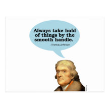 Thomas Jefferson Quote Postcard