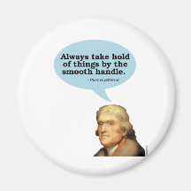 Thomas Jefferson Quote Refrigerator Magnets