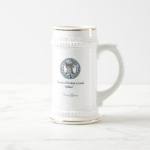 Thomas Jefferson Quote (Vigilance) Coffee Mugs