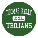 Thomas Kelly - Trojans - High - Chicago Illinois stickers