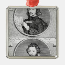 Thomas Tallis and William Byrd Christmas Ornaments
