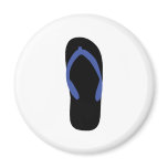 thong -  beach thongs refrigerator magnets