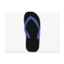 thong -  beach thongs postcards