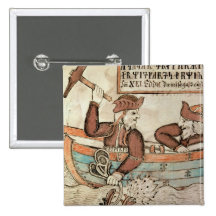 Thor fishing for the serpent of Midgard Button