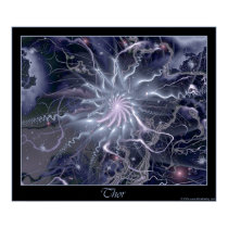 Thor poster - black border posters