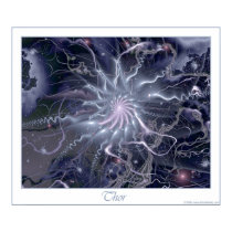 Thor poster - white border posters