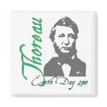Thoreau Earth Day 2010 Refrigerator Magnet