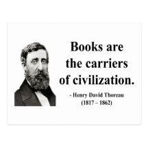 Thoreau Quote 9b Post Cards